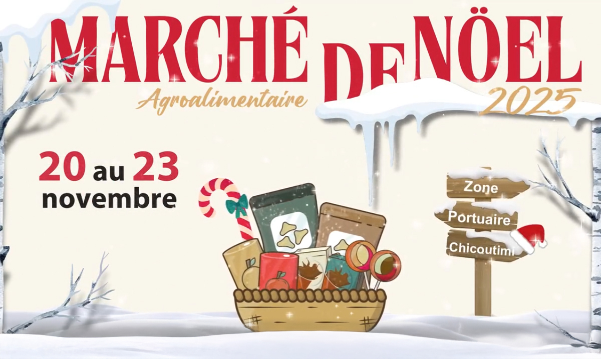 Marche de noel agroalimentaire, Chicoutimi, Saguenay