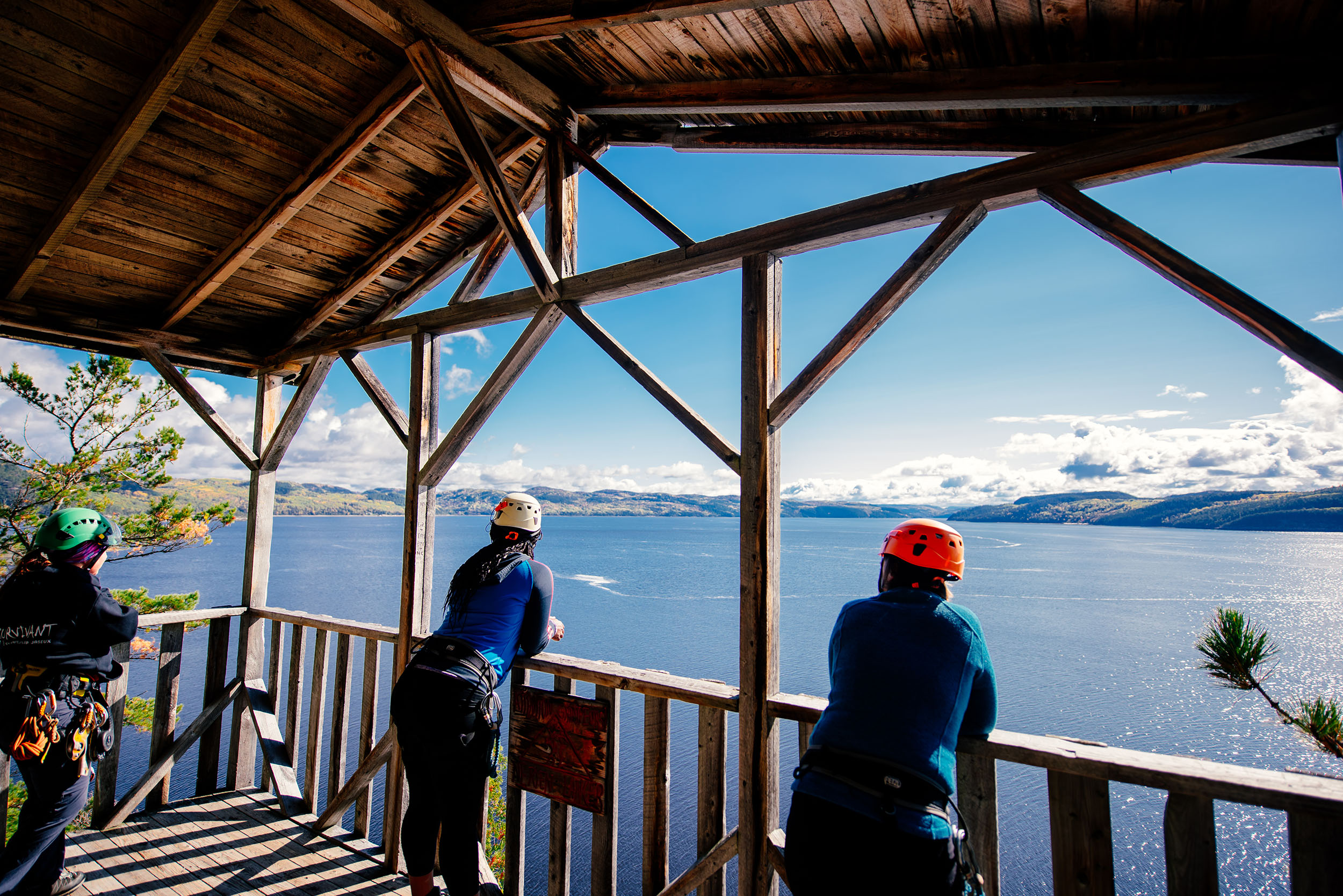 Parc Aventure Cap Jaseux Fjord Du Saguenay, copyright Canopée