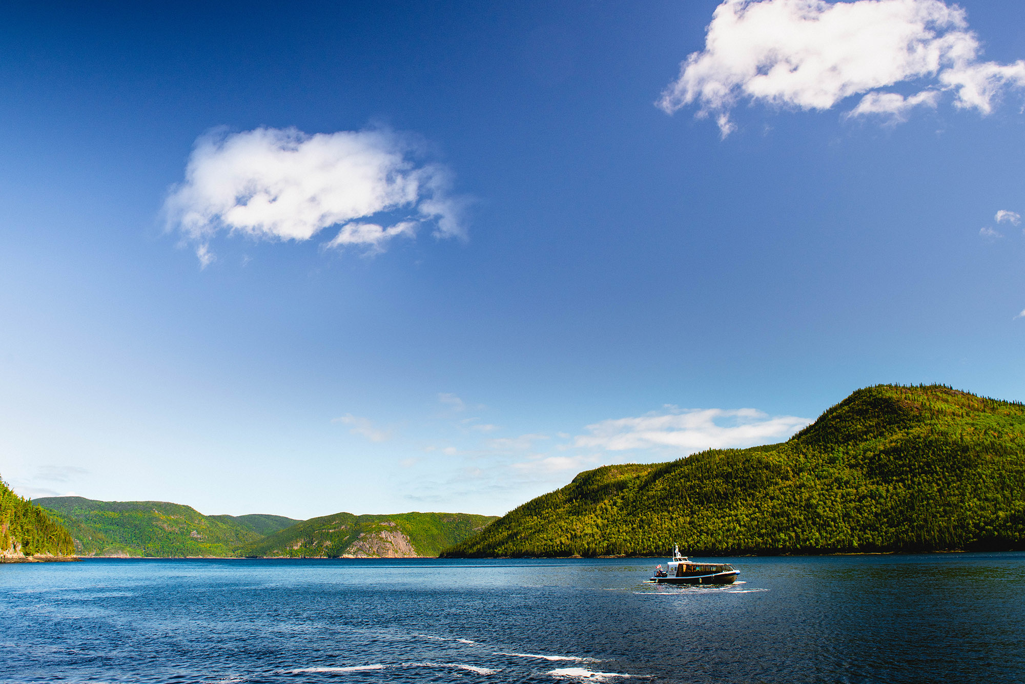 Le fjord du Saguenay et Les Navettes maritimes du Fjord