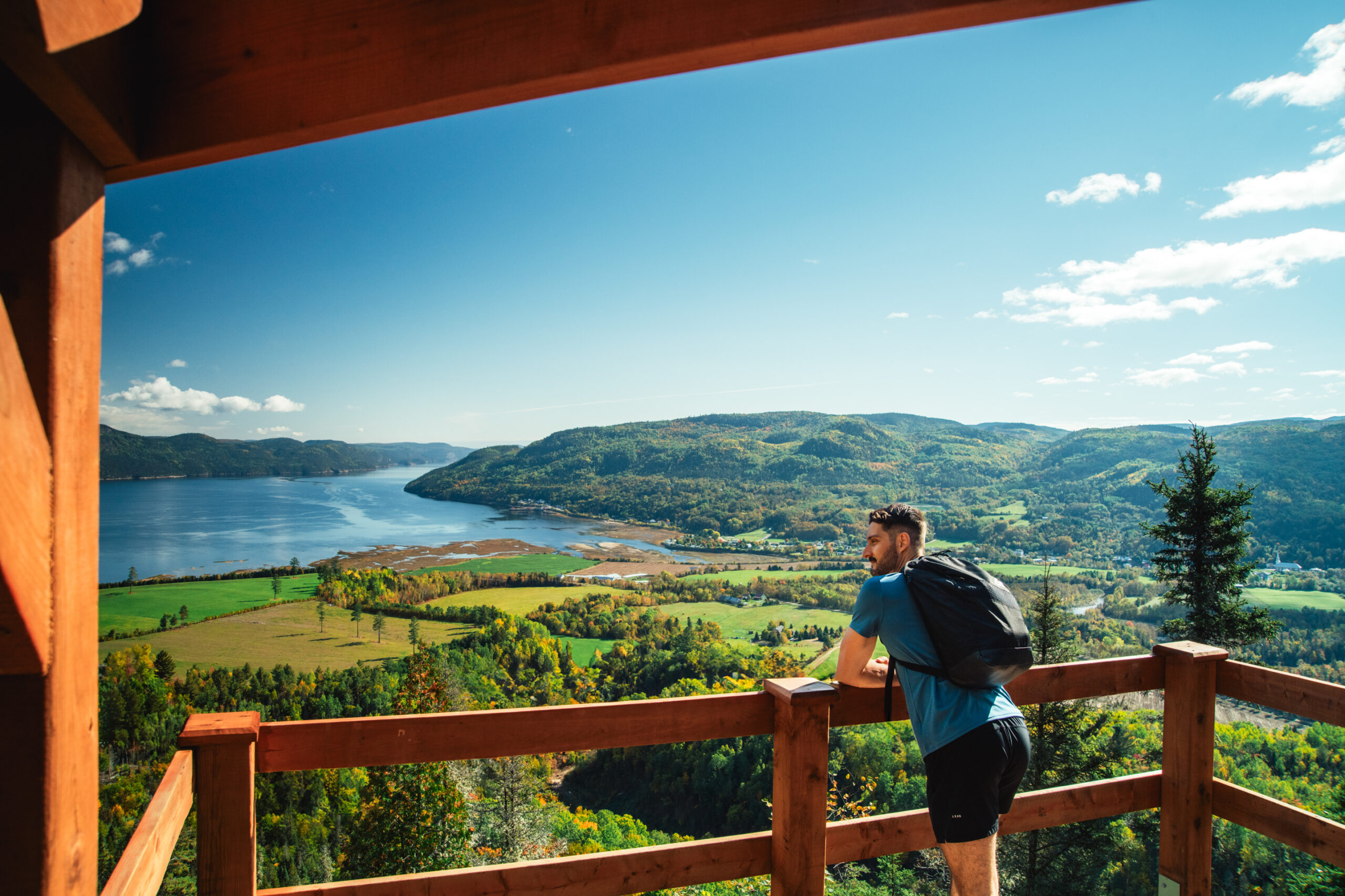 Saguenay Fjord, randonnée