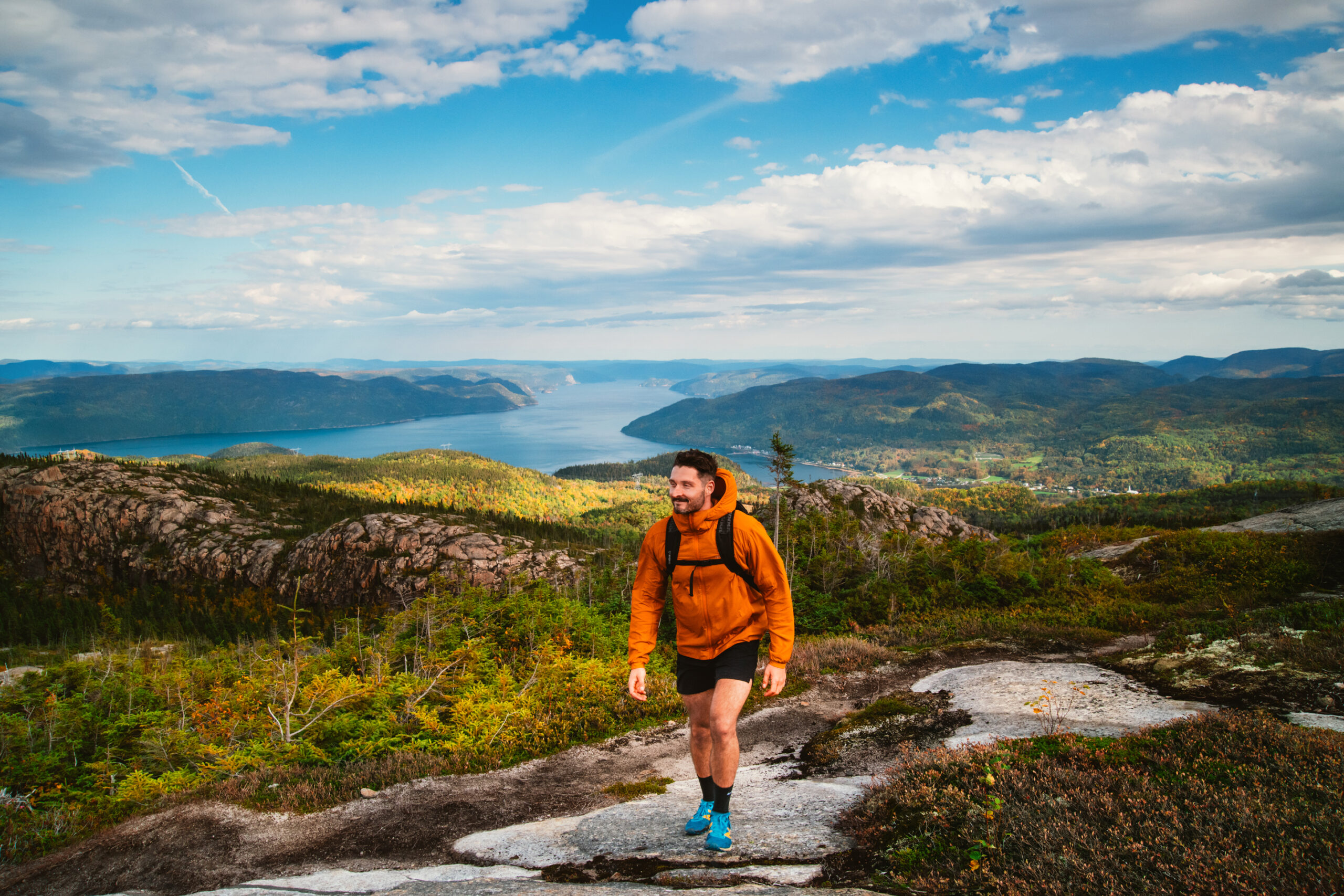 Saguenay Fjord randonnée Montagne Blanche