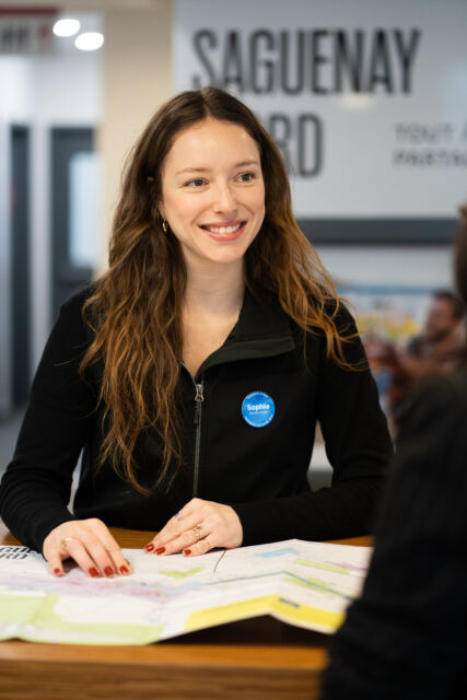Conseillère touristique, Sophie, Saguenay Fjord