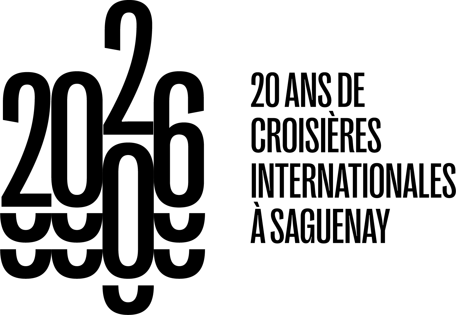 PS Croisieres 20 Ans Logo+texte FR Noir