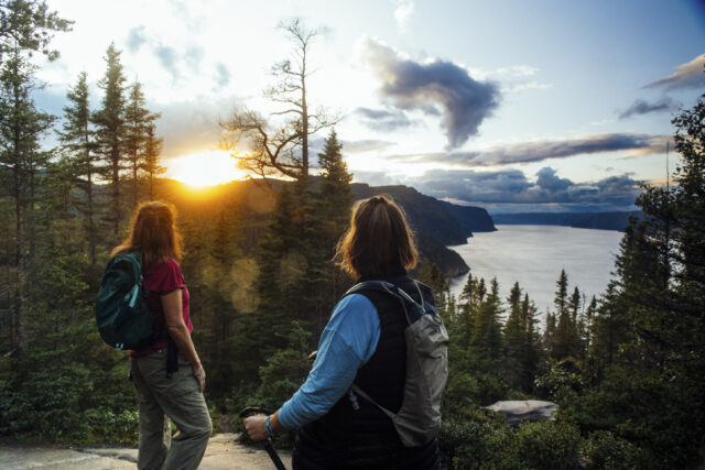 randonnée saguenay fjord