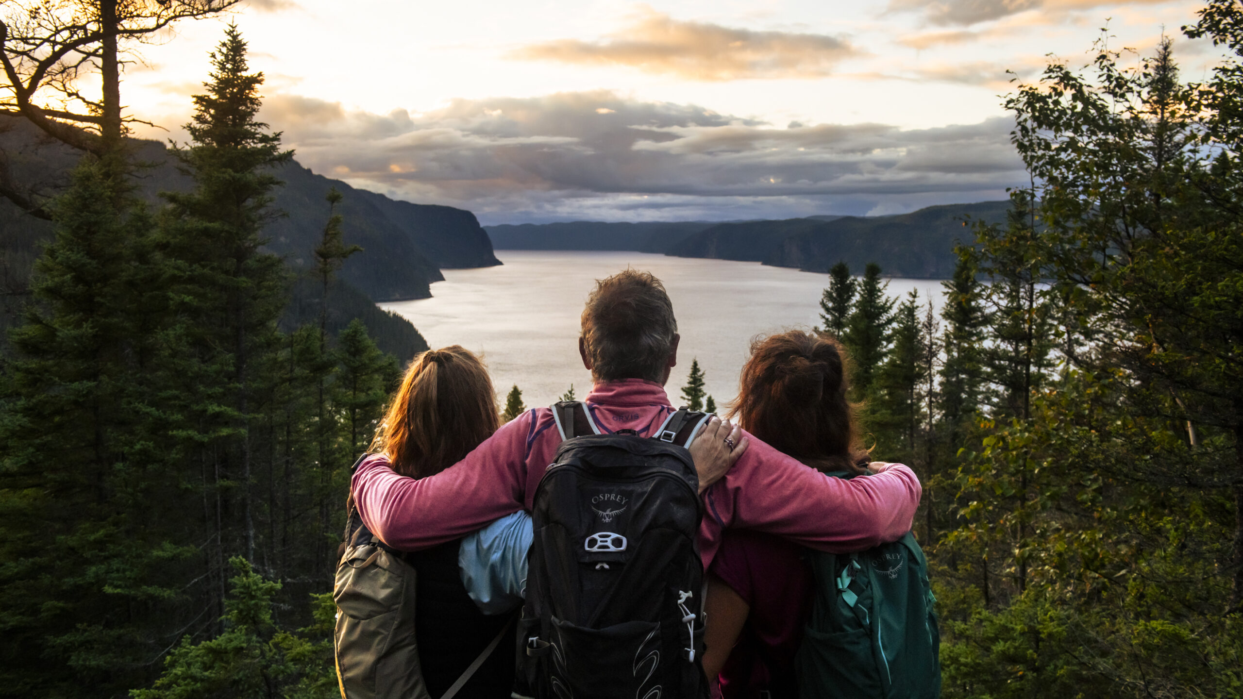 randonnée automnale - Saguenay Fjord